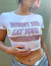 Load image into Gallery viewer, Mushroom Mommy Crop Top
