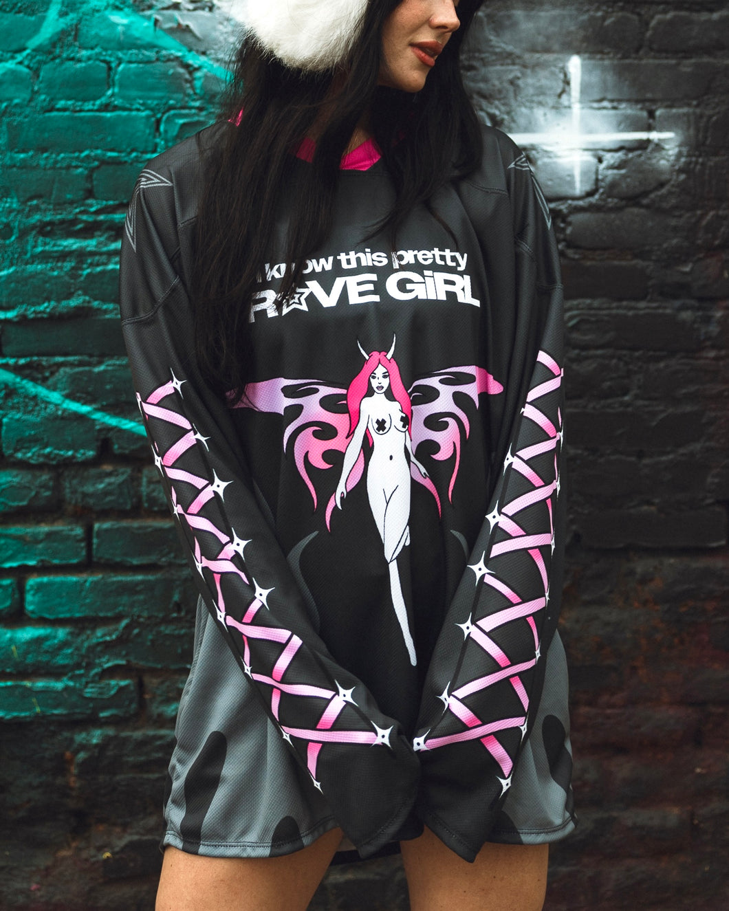 Pretty Rave Girl Jersey