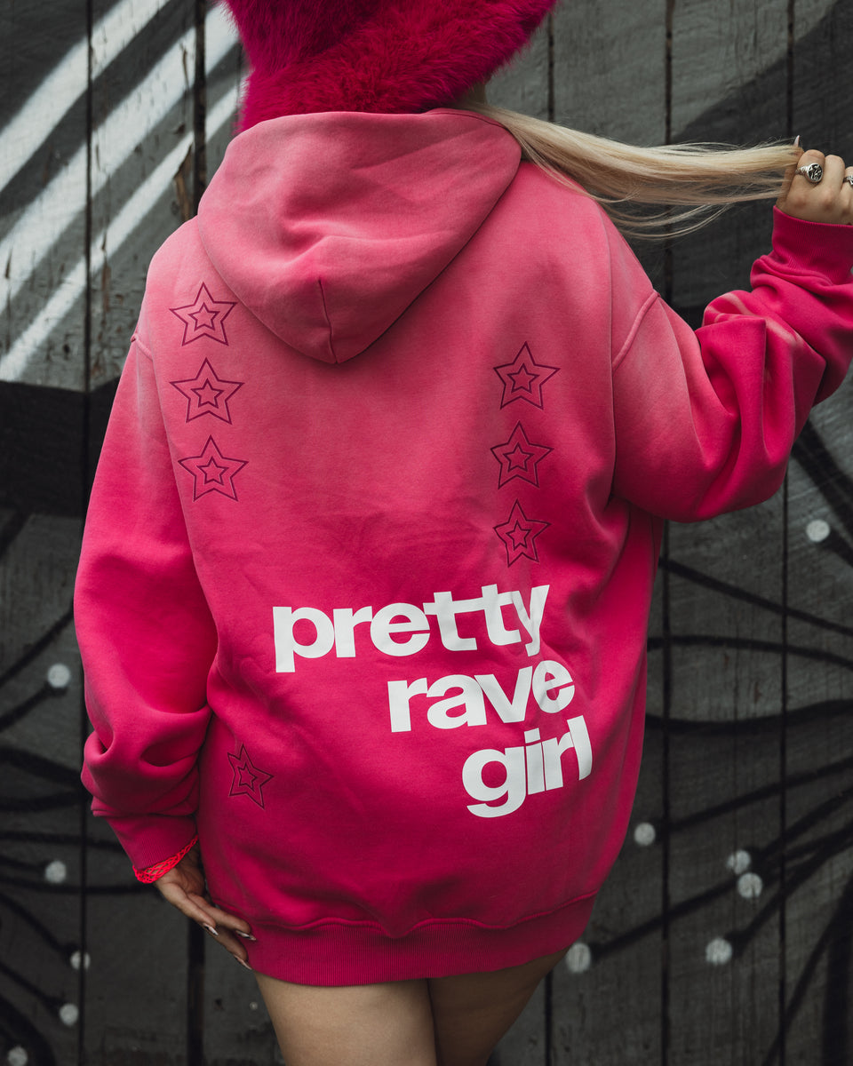 Pretty Rave Girl Hoodie – Little Savage Shop