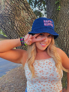 Happy Hippie Bucket Hat – Little Savage Shop