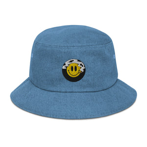 Stoned Smiley Bucket Hat