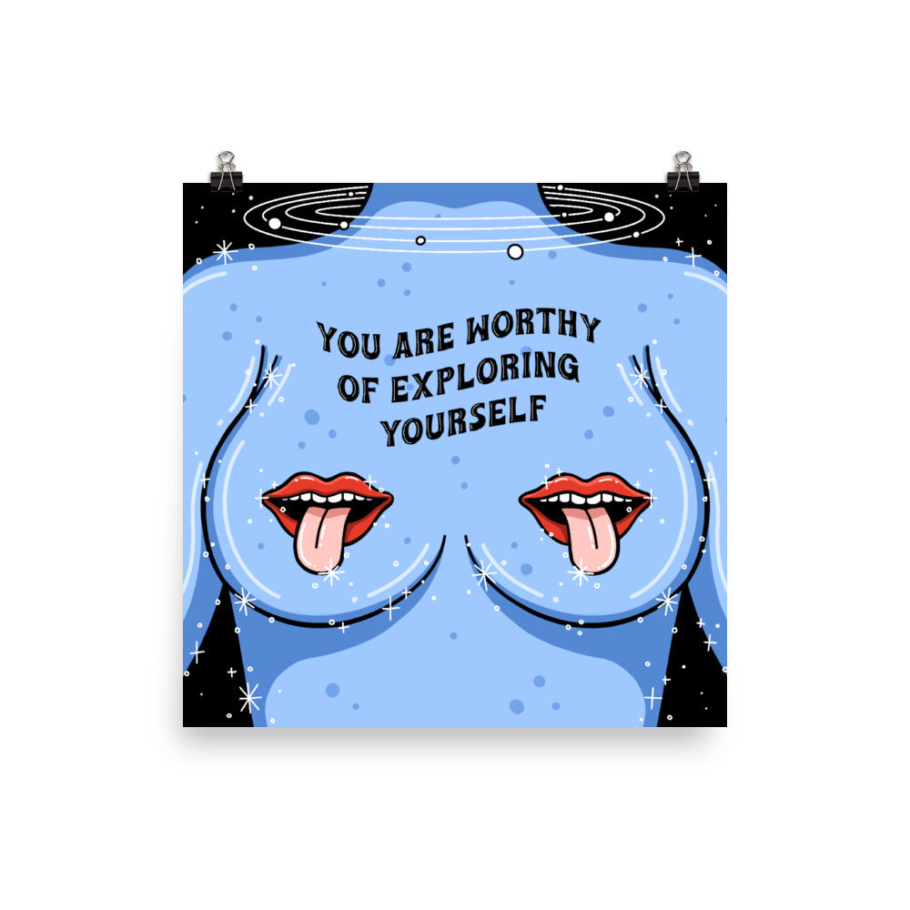 You Are Worthy Poster