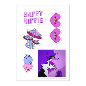 Trippy Hippie Sticker Pack