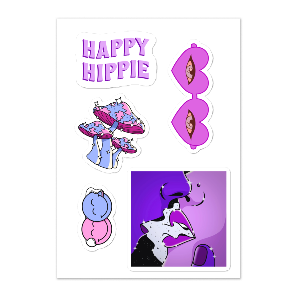 Trippy Hippie Sticker Pack