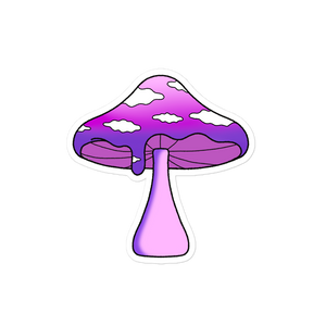 Melty Cloud Mushie Sticker