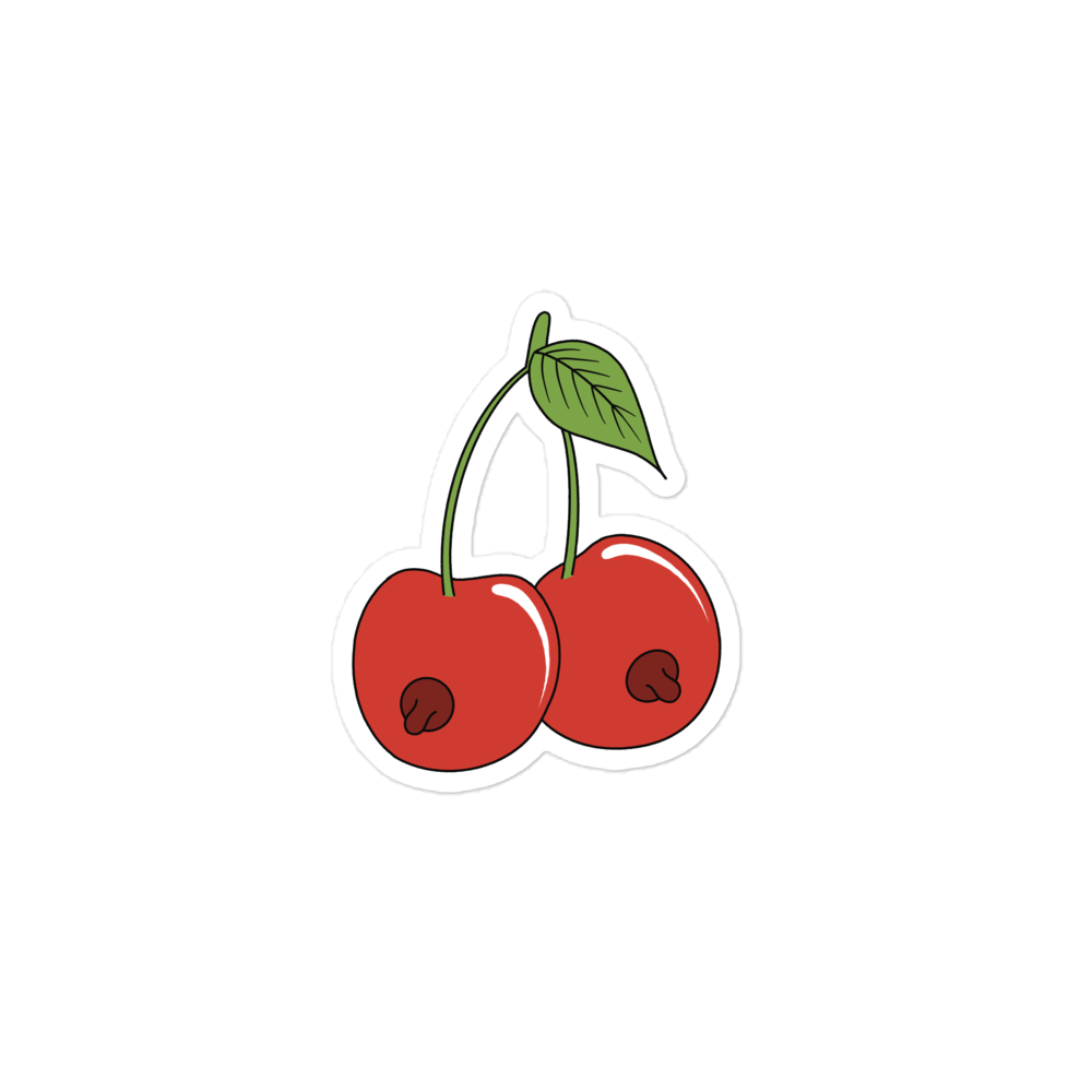 Sexy Cherries Sticker