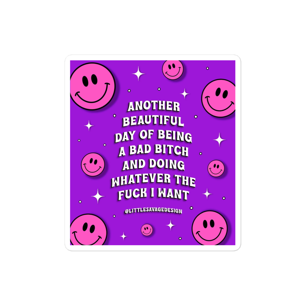 Bad B*tch Sticker